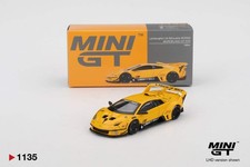 Lamborghini LB-Silhouette WORKS Murciélago GT Evo Yellow - Mini GT 1:64