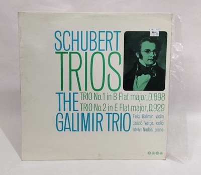 Schubert - Trios : The Galimir Trio ( No. 1, No. 2) - Musik Vinyl Record