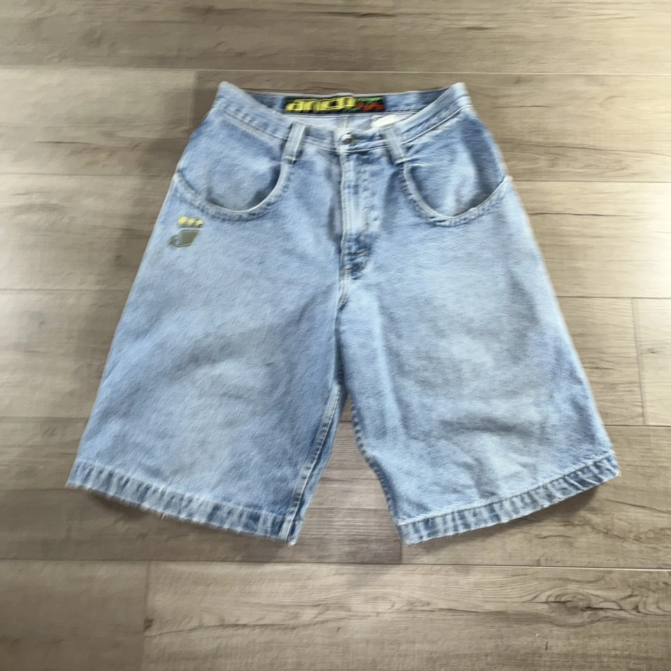 Pantalones cortos vintage años 90 hechos en EE. UU. Jnco Stinger 2032 Foto 3 de 4