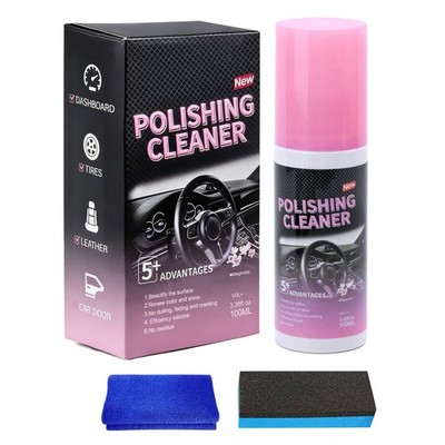 Powerful 100ml Auto Mist Cleaner   Streak-Free Shine,Fresh Scent&No Rinse Needed