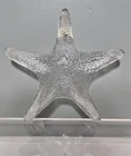 BLENKO BLENCO Heavy Glass STARFISH Sea Star Crystal Figurine Paperweight w/Tag