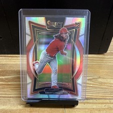 🔥Panini Select 2025 Rhett Lowder Rookie #59 Silver Prizm Concourse Reds Card🔥