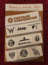 Chrysler Corporation Teaming up ... to be the Best