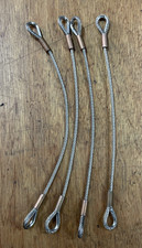 4 x Safety Cable 13" stainless steel 4mm Security Wire Stage Lighting rope
