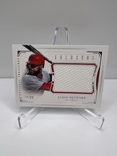 Jason Heyward 2016 Panini National Treasures Colossal Jersey Patch /99
