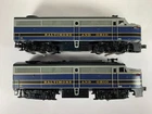 WILLIAMS 'O' GAUGE FA-3000, BALTIMORE & OHIO ALCO FA-1 LOCOMOTIVE SET, OBs