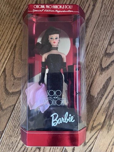 1994 Vintage Barbie Doll 1960 Reproduction Solo In The Spotlight New In Box