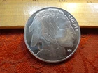 Hamilton Mint Buffalo Indian 1 Oz .999 Silver Bullion Round - No Reserve