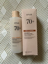 NEW ANUA Rice 70 Glow Milky Toner, 200ML for Glass Skin, Rice Water NIB