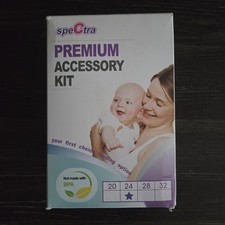 Spectra Breast Pump Premium Accessory Kit with 24mm Breast Flange New