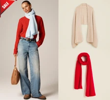 [BIG SALE] Women's J.Crew Cashmere wrap - 100% AUTHENTIC - Brand New