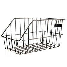 Image of Bike Basket Adie Metal Rear Tray Luggage Shopping Carrier Basketpacking Black