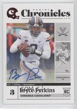 2020 Panini Chronicles Draft Picks Red Auto Bryce Perkins #22 Auto 15g5