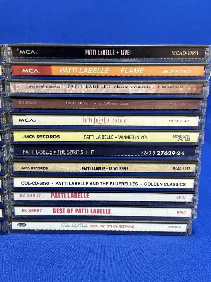 RARE! CD Lot Of 24 Patti LaBelle CDs Rhythm & Soul Greatest Hits Pop Music R&B - Image 3 of 4