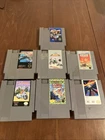 Lot Of 7 Nes: Spy Hunter Tiger-Heli Jackal Iron Tank Thundercade Cobra Command +