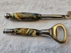 Cheese Cutter & Opener -  Lamp-work Marble Swirl Design — photo 2