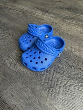 Crocs Classic Clogs Toddler C2 C3 Blue Slip On Sandals Kids Boys Girls Shoes