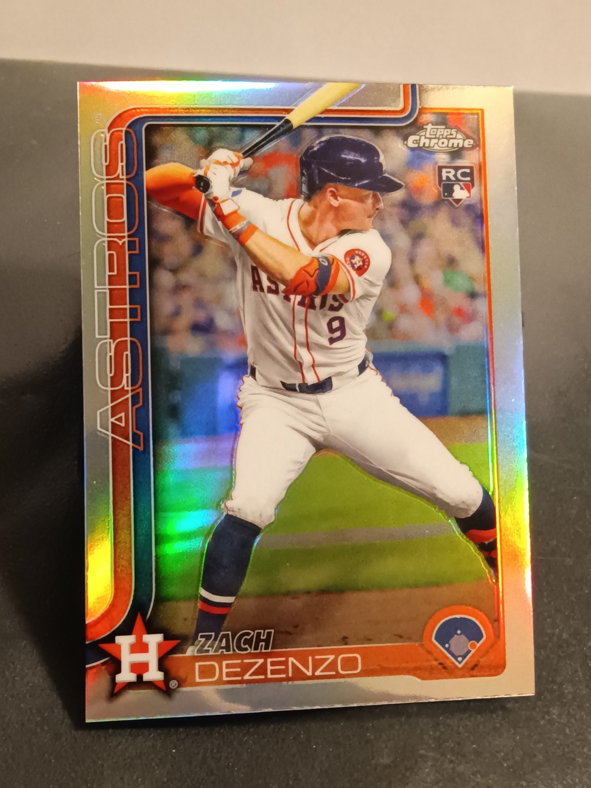 2025 Topps Chrome ✨Refractor✨ #294 Zach Dezenzo (RC) Houston Astros