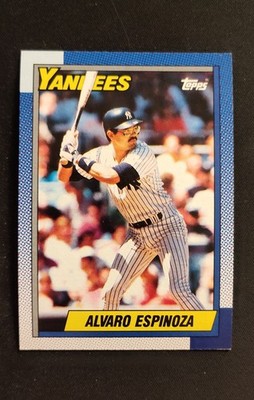 1990 Topps - Alvaro Espinoza #791 New York Yankees 