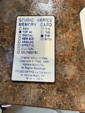 scheda di memoria serie studio per roland d-50