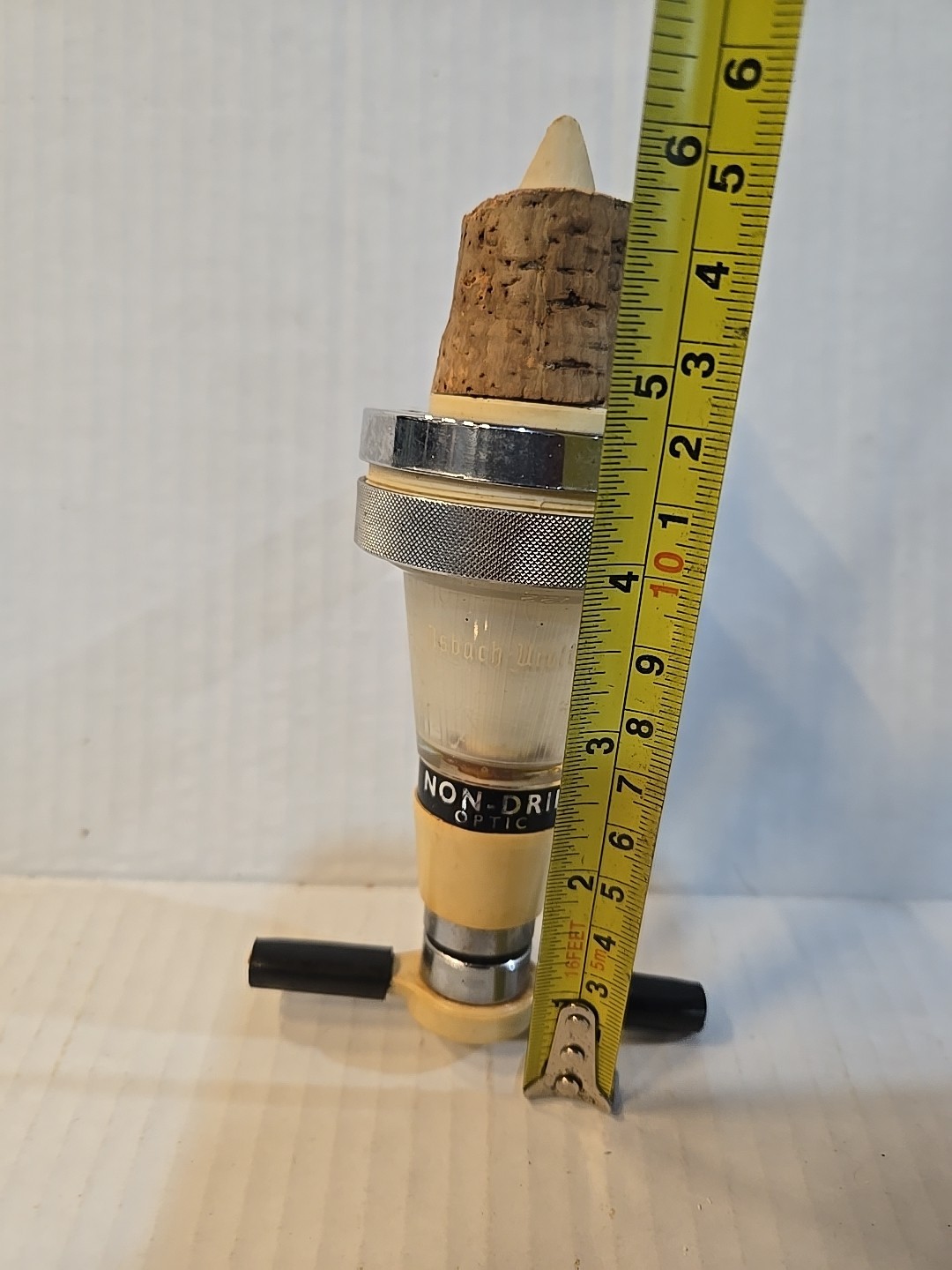 Vintage Beer Bottle Tap Non-Drip Drink Liquor Dispenser Measures Bar Portion