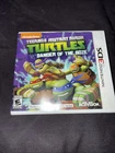 Nickelodeon Teenage Mutant Ninja Turtles (Nintendo 3DS, 2013) In Original Case