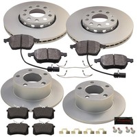 Bremsen Set Komplett FüR VW Passat 3BG 1.6 1.9 TDI 2.0 Bremsscheiben + KlöTze
