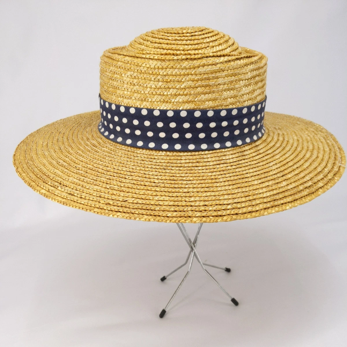 Rockabilly Straw Vintage Hats for Women for sale | eBay