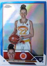 2023 Topps Chrome McDonald's All American  Ashlynn Shade #84 Blue Refract 01 /99
