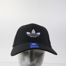 adidas Snap-Back Hat Unisex Black New with Tags OSFA