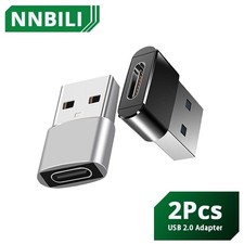 2 PACK USB C Type C Female to USB 3.0 Type A Male Port Converter Adapter NEW