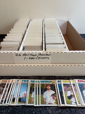 2026 Heritage Baseball,12 CARD MINIMUM, 12/$6.00,cards 201-400,50%off Free Ship!