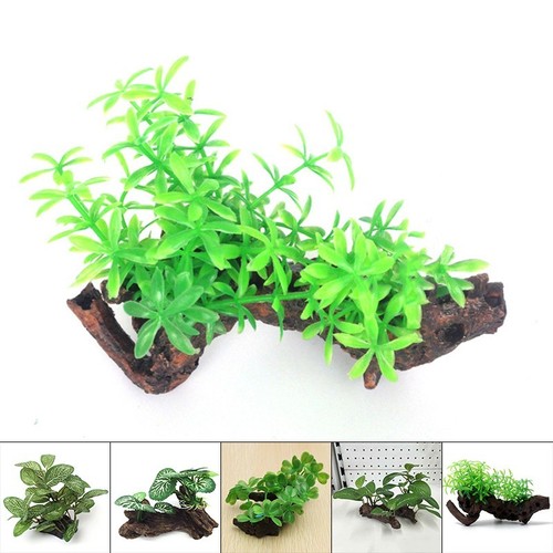 High Quality Artificial Water Plants Terrarium Tree Aquarium Decoration - Picture 2 of 15