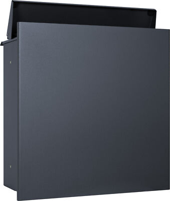 Briefkasten Anthrazit RAL 7016  MOCAVI Zbox 111 Zaunbriefkasten Postkasten