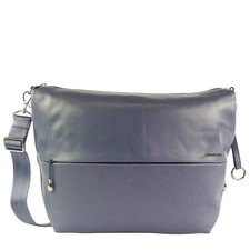 Mandarina Duck Donna Pelle Borsa a Tracolla Athena Crossover Blu