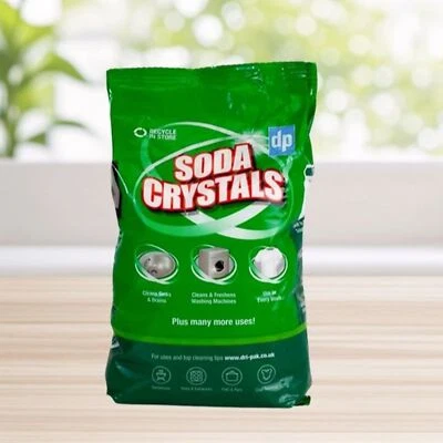 DRI-PAK DP Soda Crystals Traditional Multi Purpose Cleaner Laundry Aid deodoriser 1kg