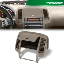 Fit For 2005-2006 Nissan Altima Center Dash Radio Bezel Storage Cubby Vent Brown