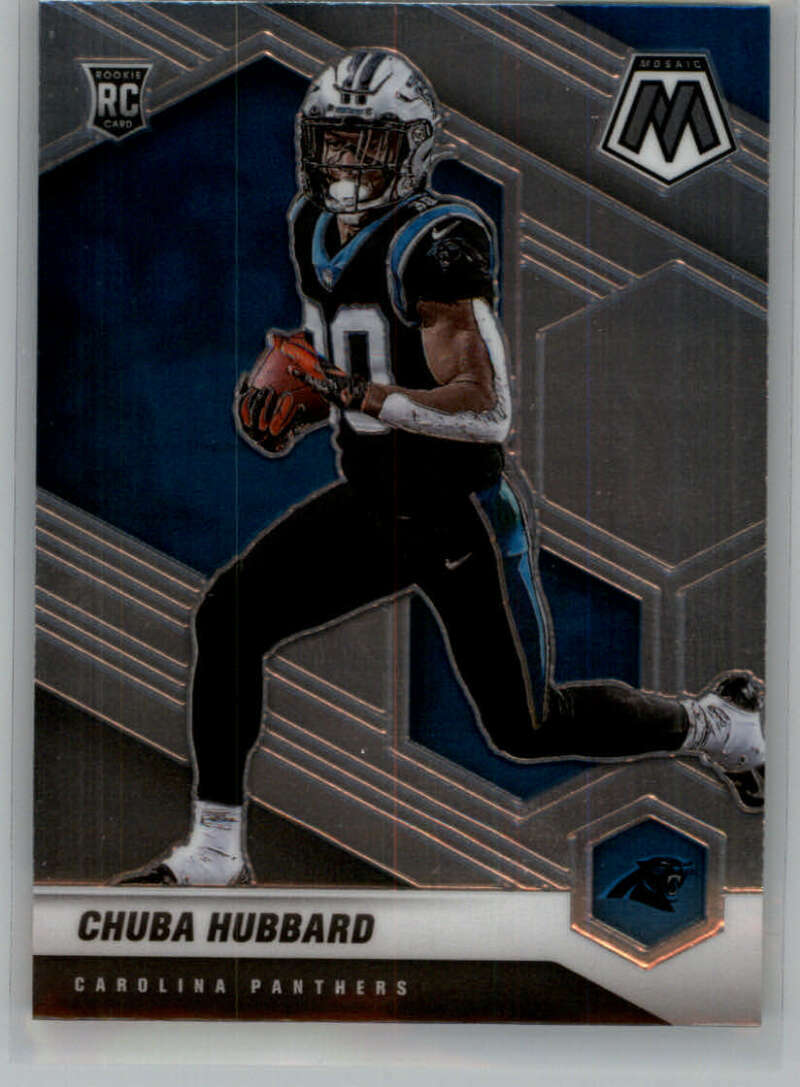2021 Panini Mosaic #325 Chuba Hubbard NM-MT RC Panthers