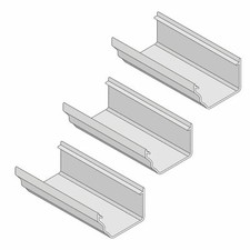 Marley Classic Conservatory Gutter Plastic PVC Ogee Ultraframe Roof - 2m 4m