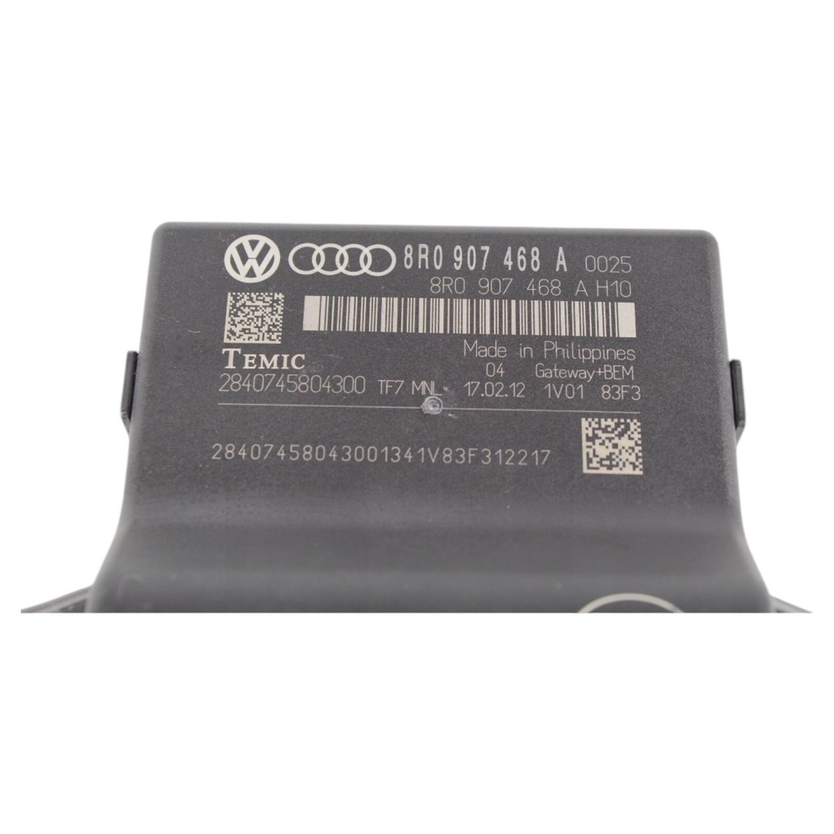 Audi A4 B8 A5 8T Gateway Steuergerät Modul ECU 8T0907468T 