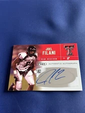 2007 SAGE HIT #A8 Joel Filani AUTO Texas Tech Red Raiders