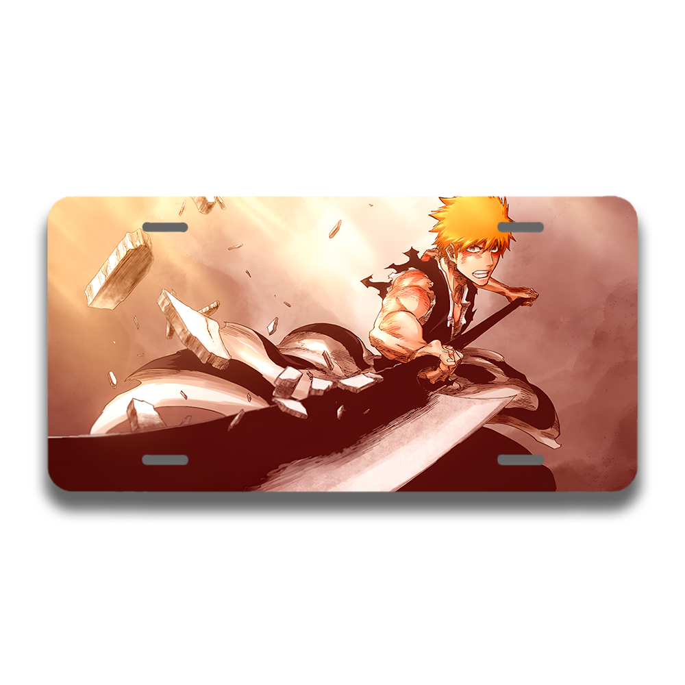 Ichigo Bleach Weatherproof Anime License Plate 6