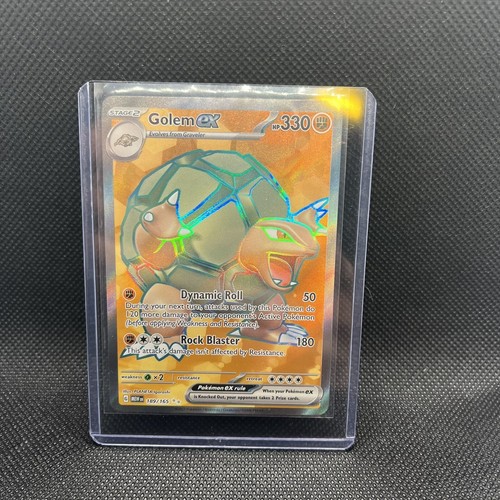 Golem ex- 189/165- Scarlet & Violet: 151- Pokémon TCG