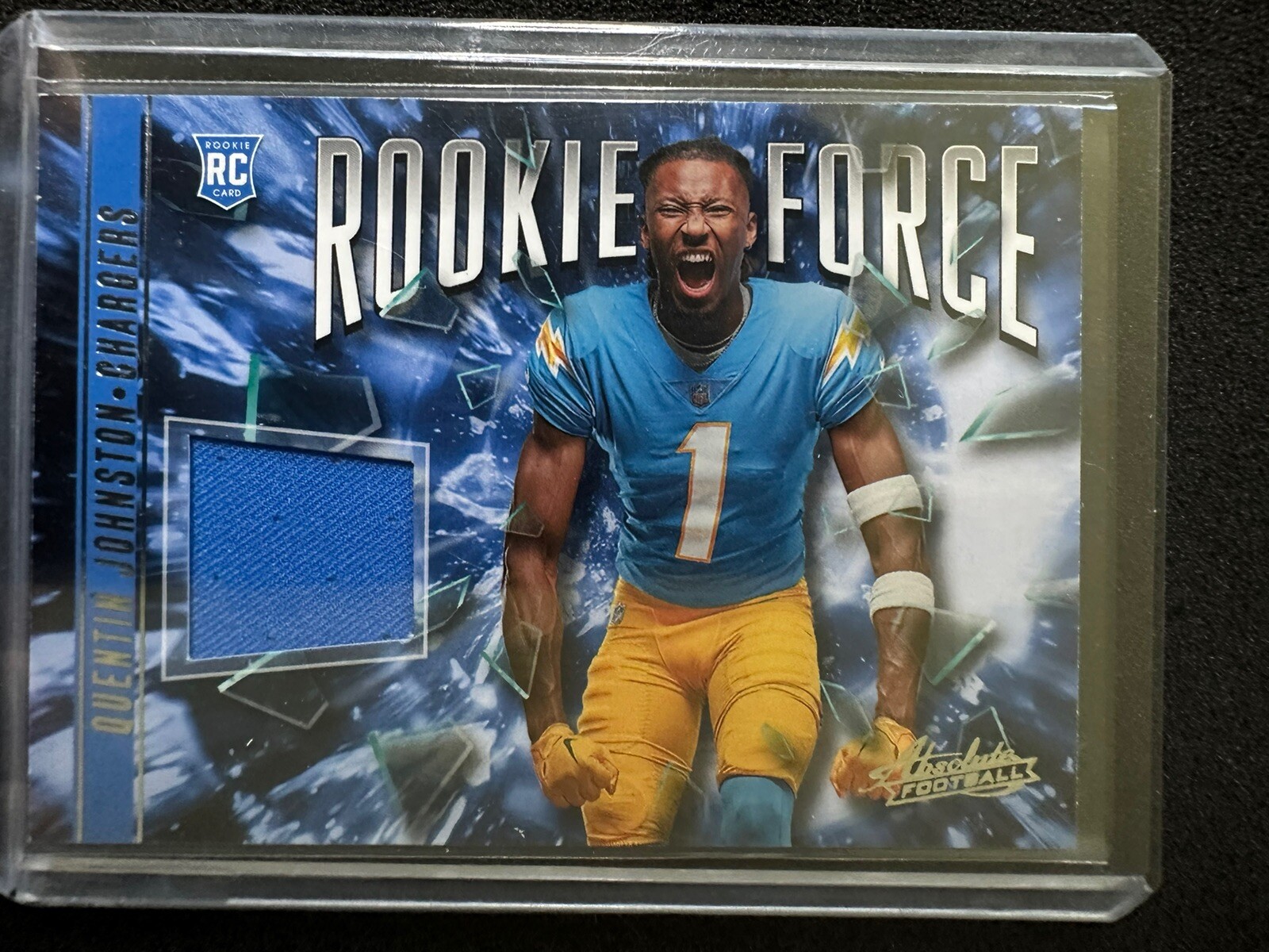 2023 Panini Absolute - Rookie Force #RF-13 Quentin Johnston (MEM, RC)