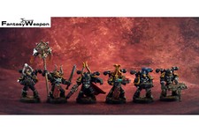 6x Black Legion Chaos Space Marines Painted  wh40k warhammer csm