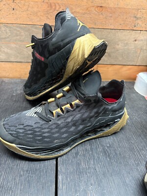 Jordan Zoom Trunner Ultimate Black Metallic Gold 2020 CJ1495-007 Sneaker UK 10,5