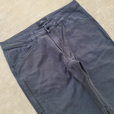 Sitka Pants Men s Size 38x30 Gray Canvas Harvester Pant Hunting Workwear Hiking
