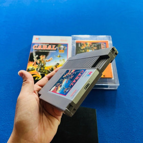 Cabal CIRCLE SEAL 1ST PRINT NES Nintendo 100% CIB Complete Box Manual MINT