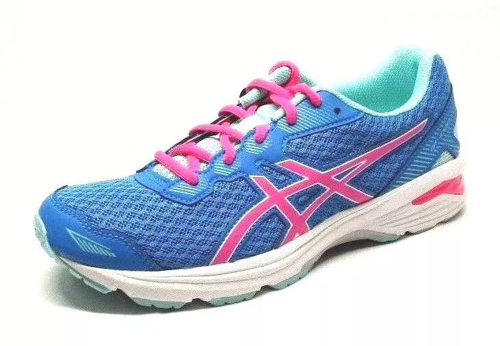 ASICS Niña GT-1000 5GS Zapatillas Running, Azul/Rosa / Aqua Splash