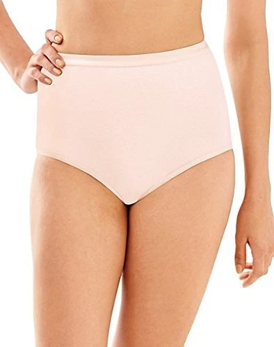Bali 295203 Women's Stretch Panty Briefs, Silken Pink, Large - Image 2 of 3